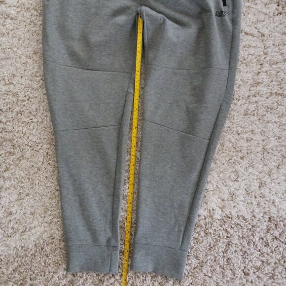 NWT Aeropostale Mens Jogger Pants Drawstring Waist Grey Size XL Zipper Pockets - Picture 10 of 12